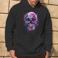 Skeleton Skull Biker Rocker Skull Punk Rock Kapuzenpullover Lebensstil