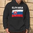 Slovakia Flag Holidayintage Grunge Slovak Flag Kapuzenpullover Lebensstil