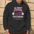 So Sieht Eine Richtig Coole Rentnerin Aus I Rente Kapuzenpullover Lebensstil