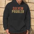 Solvem Probler Problem Solverintage Distressed Kapuzenpullover Lebensstil