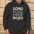 Sono In Pensione Ora L'unico Capo Che Ho È Mia Moglie Felpa con cappuccio Estilo de vida