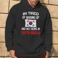 Sono Stanco Di Svegliarmi E Di Non Essere In Corea Del Sud Felpa con cappuccio Estilo de vida