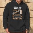 Sono Un Maggi Non Mi Fermo Quando Sono Stanco Felpa con cappuccio Estilo de vida