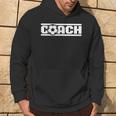 Squadra Di Calcio Allenatore Di Calcio Felpa con cappuccio Estilo de vida