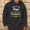 Stolzer Papa Eines Schulkindes 2024 First Day At School Kapuzenpullover Lebensstil