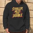 Stroller Miles Count Double Felpa con cappuccio Estilo de vida