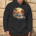 Sunset Cuba Oldtimer Palm Trees Retrointage Summer Kapuzenpullover Lebensstil