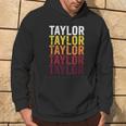 Taylor Retro Wordmark Patternintage Style Kapuzenpullover Lebensstil