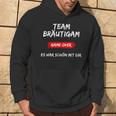 Team Groom Stag Party Boys Jga Kapuzenpullover Lebensstil