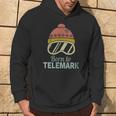 Telemark Retro Sci Tacco Libero Sci Nordico Felpa con cappuccio Estilo de vida