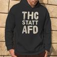 Thc Statt Afd Rassismus Kiffen Cannabis Slogan Kapuzenpullover Lebensstil