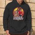 Three's Company Roommates & 1980'S Sunset Hoodie Lifestyle