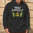 Tres Amigos Avocados Guac Cinco De Mayo Fiesta Mexicanegan Kapuzenpullover Lebensstil