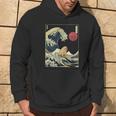 Tricheco Kanagawa Wave Divertente Surf Animale Felpa con cappuccio Estilo de vida