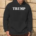 Trump American President Usa Stencil Trump Hoodie Lifestyle
