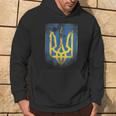 Ukraine Flag Crest Flag Logo Ukraine Kapuzenpullover Lebensstil