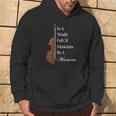 In Un Mondo Pieno Di Musicisti Essere Un'idea Regalo Maestro Musicista Felpa con cappuccio Estilo de vida