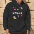 Uncle Outer Planets Birthday Crew Space Party A Tema Felpa con cappuccio Estilo de vida