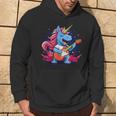 Unicorno Chitarra Concerto Aspetto Rockstar Palco Elettrica Felpa con cappuccio Estilo de vida