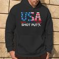 United States Flag Shot Put Usa Team Sport Shot Put Hoodie Lifestyle