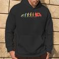 Uomo Camionista Evoluzione Regalointage Trucker Felpa con cappuccio Estilo de vida