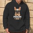 Uomo Frenchie Papà Cane Bulldog Francese Felpa con cappuccio Estilo de vida