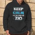 Uomo Keep Calm Sto Per Diventare Zio Nipote Annuncio Nascita Felpa con cappuccio Estilo de vida