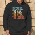 Uomo Riccardo The Man The Myth The Legend Felpa con cappuccio Estilo de vida