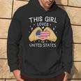 Usa Flag American Flag Heart Slogan America Usa Kapuzenpullover Lebensstil