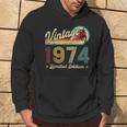 Vintage 1974 Anni 50 Compleanno 1974 Retro Uomo Donna Regalo Felpa con cappuccio Estilo de vida