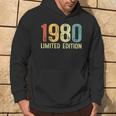 Vintage 1980 41 Anni Compleanno Uomo Donna Regalo Divertente Felpa con cappuccio Estilo de vida