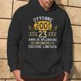Vintage Ottobre 2001 Ragazzo Uomo Regalo 23 Anni Compleanno Felpa con cappuccio Estilo de vida