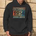 Vintage Settembre 1954 70 Compleanno Anni Uomo Donna Felpa con cappuccio Estilo de vida