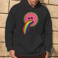 Vomito Arcobaleno Anguria Frutta Felpa con cappuccio Estilo de vida