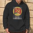 Vota Comunista Bandiera -Ota Partito Comunista Comunismo Felpa con cappuccio Estilo de vida