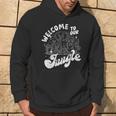 Welcome To Our Jungle Safari And Zoo Camping Hoodie Lifestyle