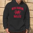 Wrexham Wales Retrointage Kapuzenpullover Lebensstil