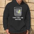 They Call Me Gin-Ius Genius Gin Dry Gin Cocktail Felpa con cappuccio Estilo de vida