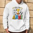 Bambino Ho 6 Anni Bambino Bimbo Compleanno Calcio Calciatore Pallone Felpa con cappuccio Estilo de vida