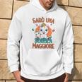 Bambino Sarò Una Sorella Maggiore Bambina Unicorni Sorella Maggiore Felpa con cappuccio Estilo de vida