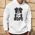 Border Collie Dog Female Kapuzenpullover Lebensstil