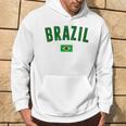 Brasile Camicia Per Uomo Donna Bambini Brasiliano Calcio Tifosi Felpa con cappuccio Estilo de vida