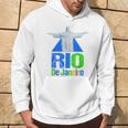 Brazil Rio De Janeiro Palme Beach Copacabana Kapuzenpullover Lebensstil