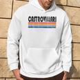 Castrovillari Italia Retro Anni '70 '80 Style Felpa con cappuccio Estilo de vida