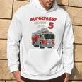 Children's Birthday Feuerwehr Fire Brigade Attention Ich Kapuzenpullover Lebensstil