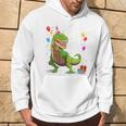 Children's Geburtstags 4 Jahre Junge Dinosaurier Dino Ich Bin 4 Kapuzenpullover Lebensstil