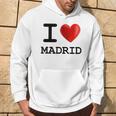 Con Cuore Turistico Souvenir I Love Madrid Felpa con cappuccio Estilo de vida