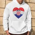 Croatia Flag Croatia Children's Croatia Hrvatska Kapuzenpullover Lebensstil