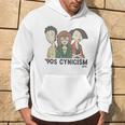 Daria 90'S Cynicism Group Shotintage Poster Felpa con cappuccio Estilo de vida