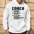 Divertente Allenatore Coach 1 Ho Sempre Ragione Felpa con cappuccio Estilo de vida